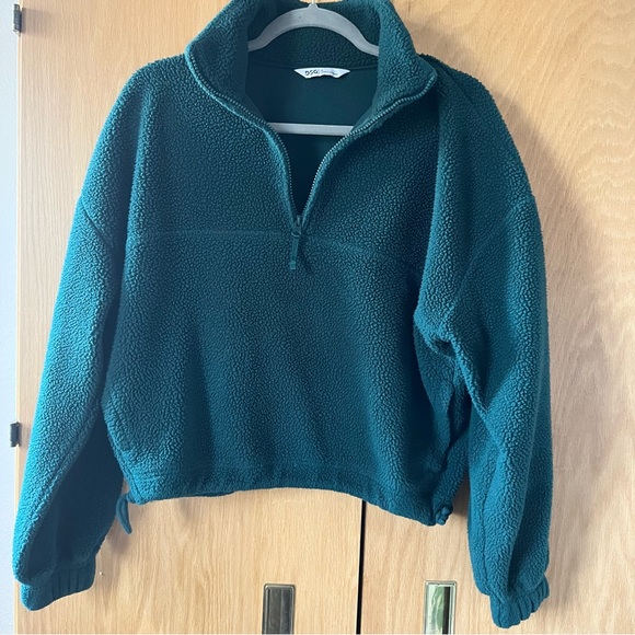 DSG Tops - DSG Deep Teal Quarter-Zip Fleece